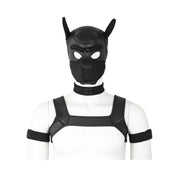 Neoprene Puppy Kit (hood, tail, armbands, collar, leash, bone gag, harness, paw gloves)