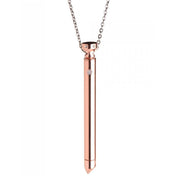 Charmed Rechargeable  7X Vibrating Bullet Necklace