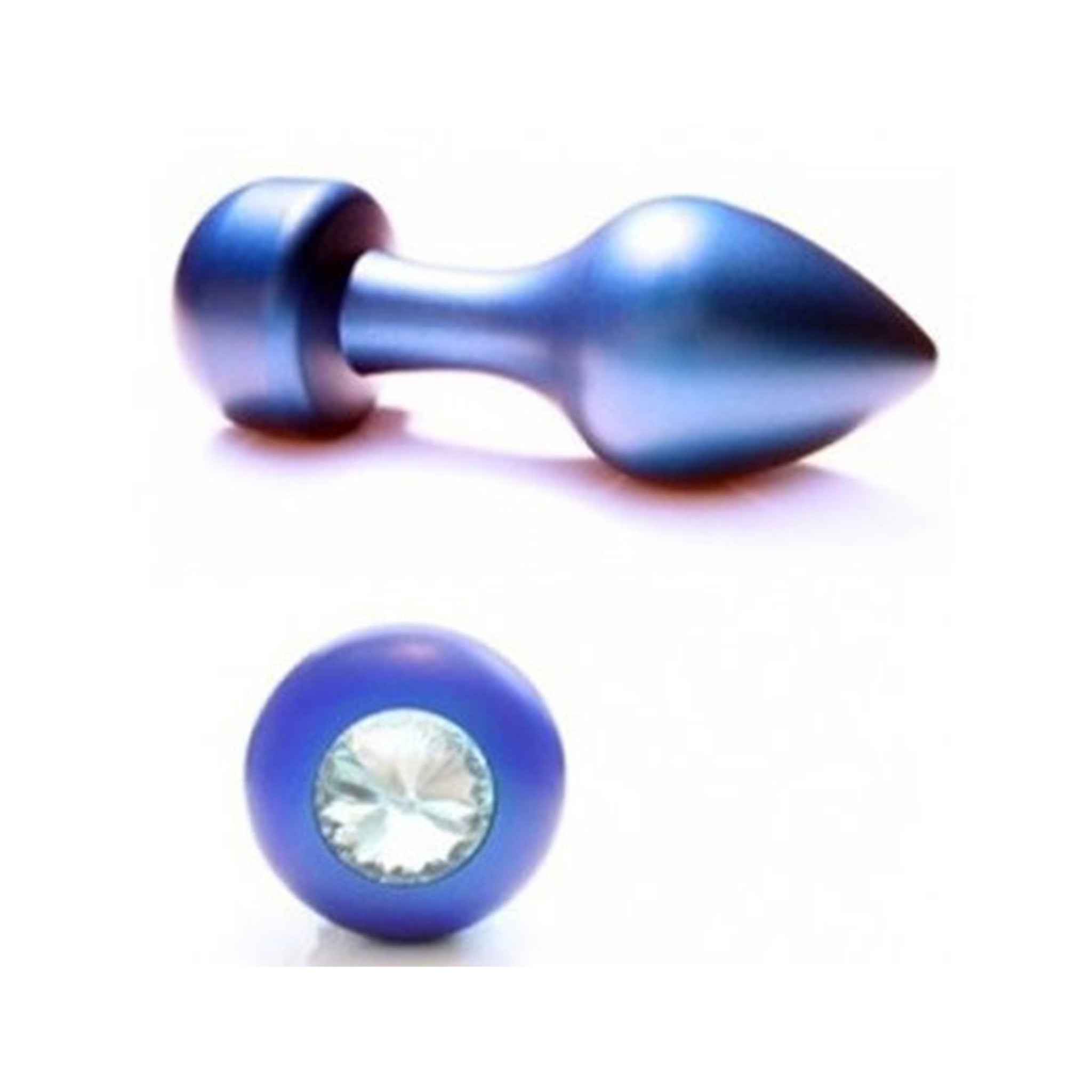 Jeweled Butt Plug Aluminum