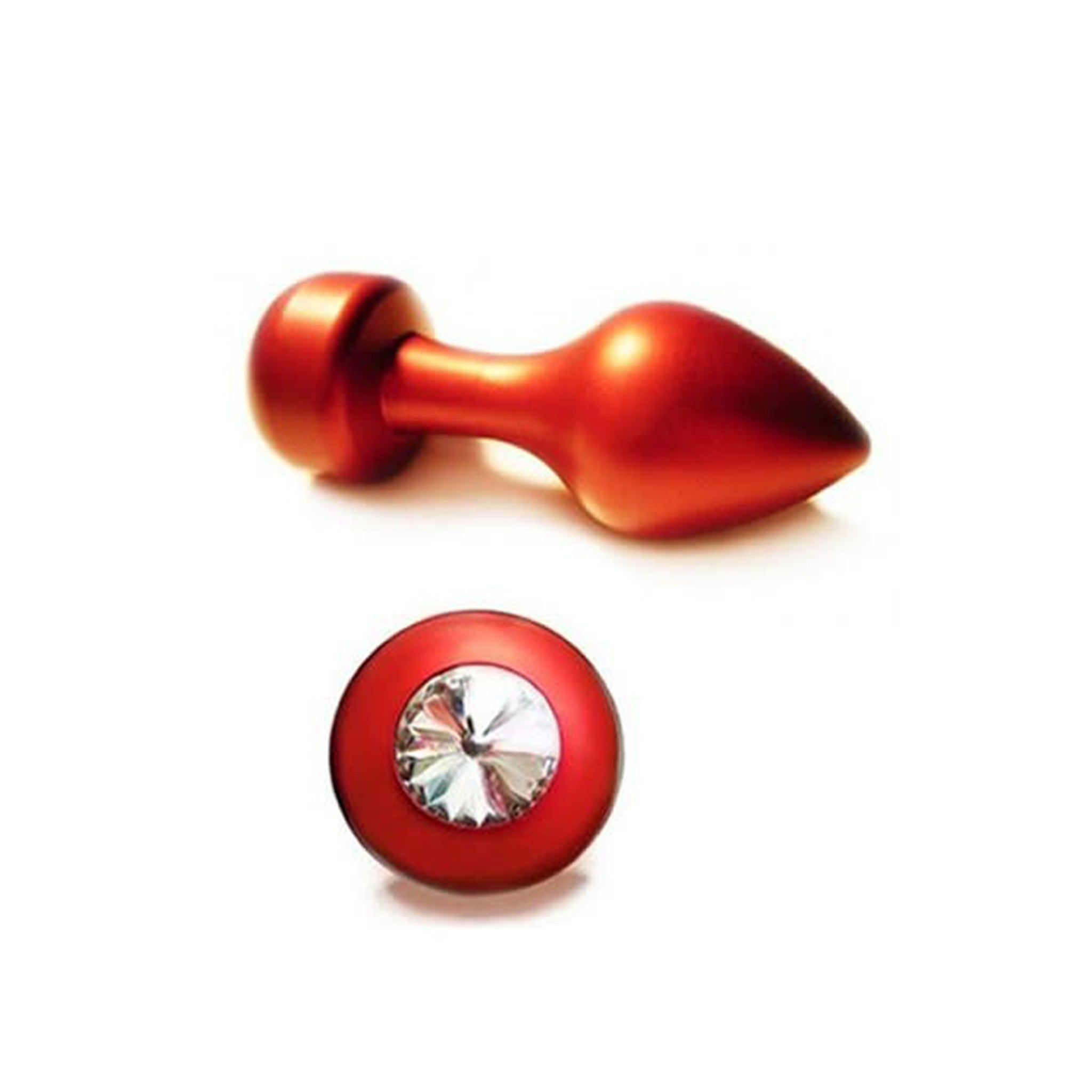 Jeweled Butt Plug Aluminum