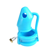 Silicone Locking Cock Chastity