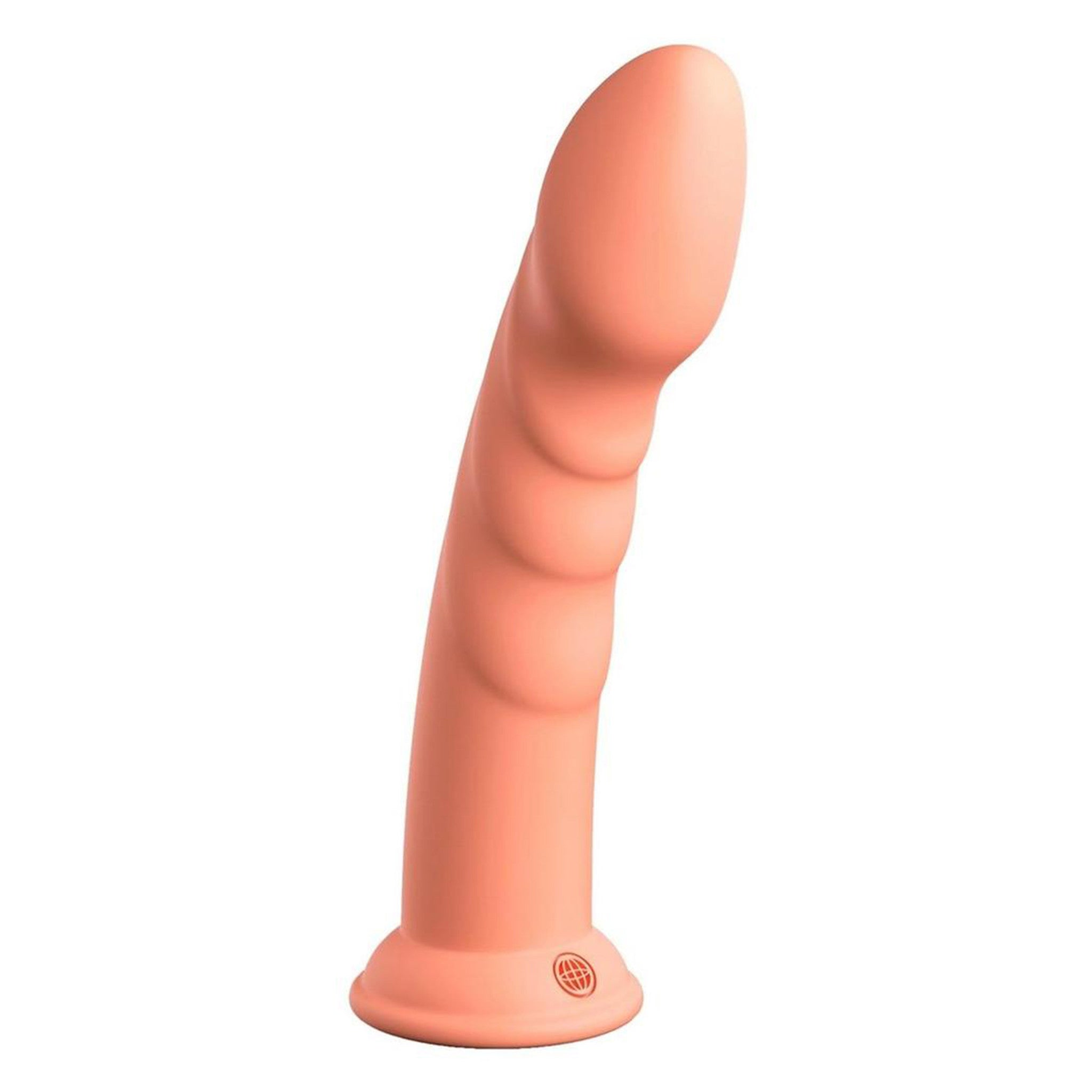 Dillio Platinum Super Eight Silicone Dildo 8in - Orange | High-quality platinum-cured silicone dildo with a strong suction cup base. Ideal for all experience levels and harness setups.






