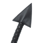 Braided devil tail anal plug, whip plug, succubus/incubus plug, BDSM devil tail, impact play anal plug, fantasy roleplay butt plug.