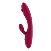 Silicone Vibrator G-Spot Stroking Dual Vibrator, 10 different speeds & patterns
