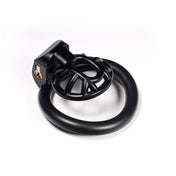 Plastic resin accessories restraints chastity male-chastity cock-and-ball cbt cnb cock-cage micro-penis fitting-ring testicles scrotum locking lockable magic-lock modifiable lightweight light-weight fetish fashion alt-fashion alternative bedroom dungeon bondage bdsm bdsm-gear bdsm-toys sub submissive submission kink kinky kinkwear kinky-toys restriction punishment sissy sissyfication costume cosplay adult-toys male masculine masc mens menswear guys dudes black