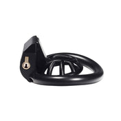 Plastic resin accessories restraints chastity male-chastity cock-and-ball cbt cnb cock-cage micro-penis fitting-ring testicles scrotum locking lockable magic-lock modifiable lightweight light-weight fetish fashion alt-fashion alternative bedroom dungeon bondage bdsm bdsm-gear bdsm-toys sub submissive submission kink kinky kinkwear kinky-toys restriction punishment sissy sissyfication costume cosplay adult-toys male masculine masc mens menswear guys dudes black