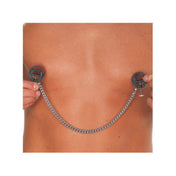 Plastic nipple clamps with metal connecting chain, adjustable light clamps, spiked nipple pinch clamps, BDSM nipple restraint, adult bondage accessories, erotic play clamps