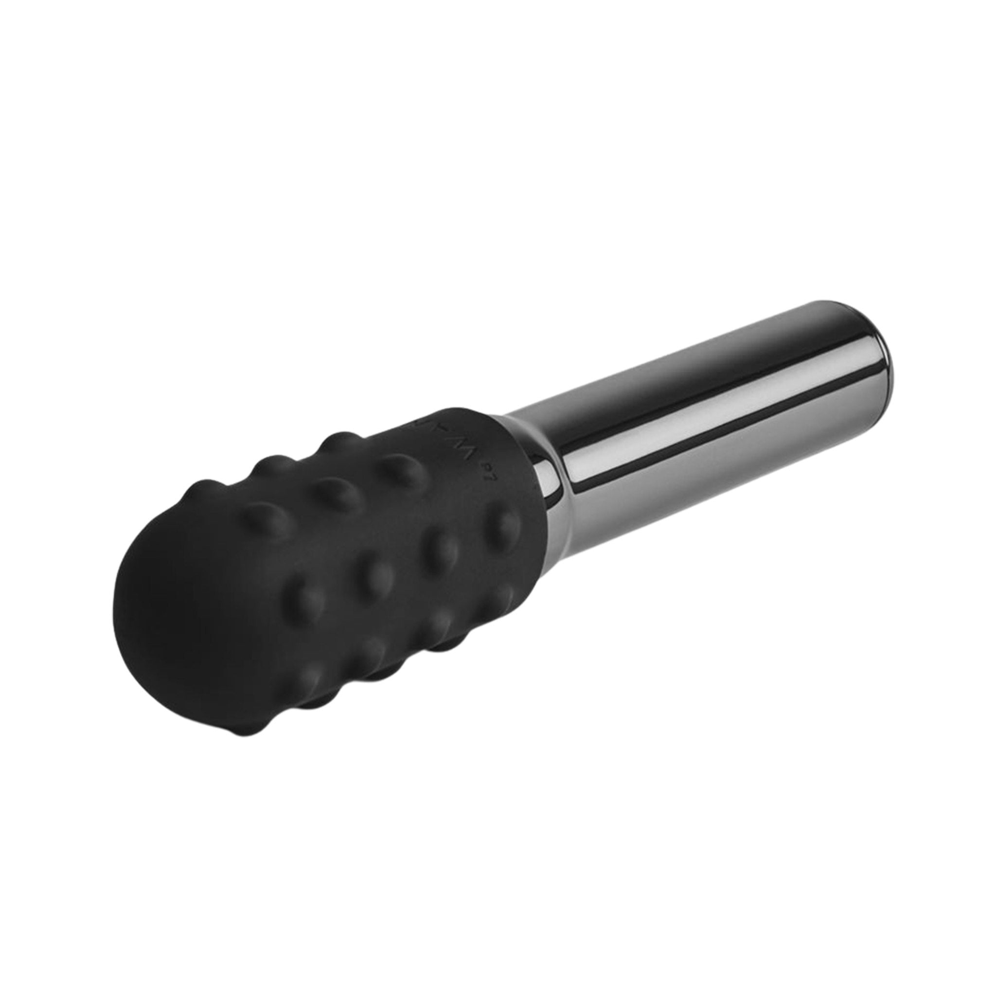 Metallic vibrator vibrating vibration vibe bullet ring silicone sleeve detachable clit clitoral stimulator stimulation adult-toys black