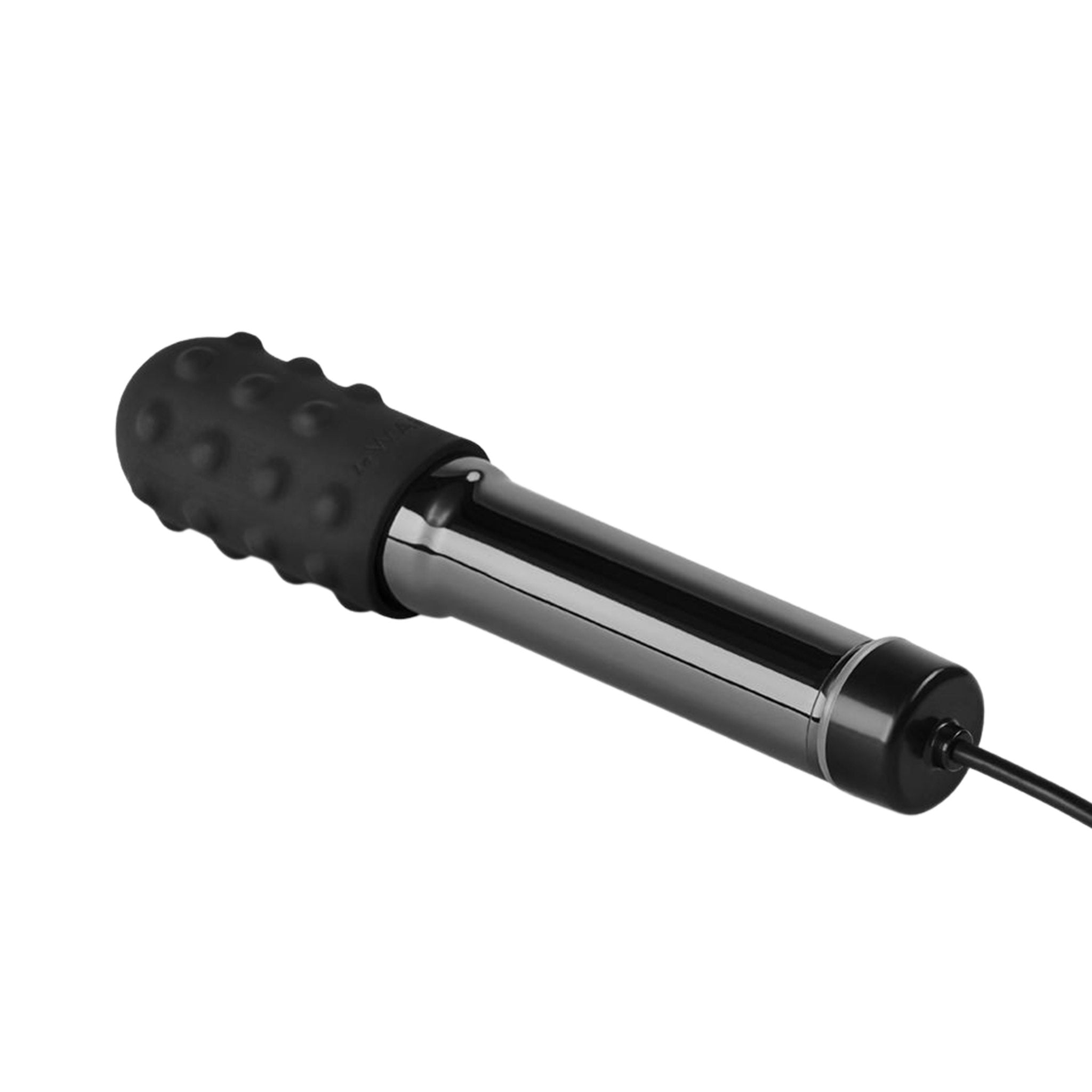 Metallic vibrator vibrating vibration vibe bullet ring silicone sleeve detachable clit clitoral stimulator stimulation adult-toys black