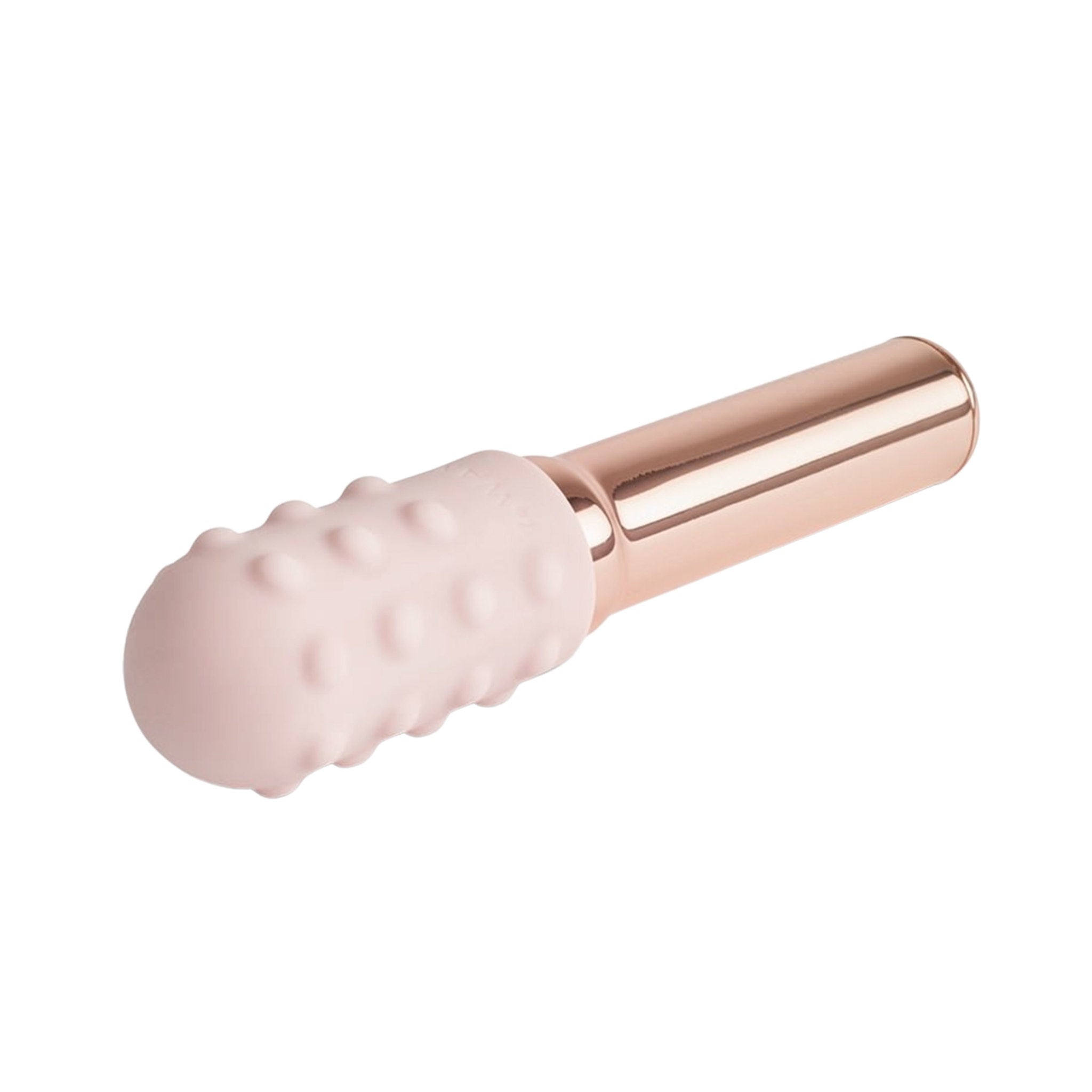 Metallic vibrator vibrating vibration vibe bullet ring silicone sleeve detachable clit clitoral stimulator stimulation adult-toys rose-gold