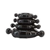 TPE accessories nonvibe non-vibe nonvibrating non-vibrating cnb cockring cock-ring toy-set 4pc 4-pc 4-piece four-piece lube-compatible lubricant-compatible vitality stretchy constrict odorless pliable fetish fashion alt-fashion alternative bedroom bondage bdsm bdsm-toys bdsm-gear kink kinky kinky-toys kinkwear gifts male masculine masc mens guys dudes black
